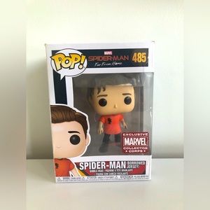 Spider-Man in borrowed jersey Funko Pop